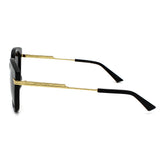 日本正規品 BOTTEGA VENETA SUNGLASSES BV1296SA 001 GREY BLACK GOLD ボッテガヴェネタ サングラス アジアンフィット メガネ 眼鏡 メンズ レディース グレー ブラック ゴールド