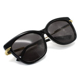 日本正規品 BOTTEGA VENETA SUNGLASSES BV1296SA 001 GREY BLACK GOLD ボッテガヴェネタ サングラス アジアンフィット メガネ 眼鏡 メンズ レディース グレー ブラック ゴールド