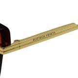 日本正規品 BOTTEGA VENETA SUNGLASSES BV1296SA 002 BROWN HAVANA GOLD ボッテガ ヴェネタ サングラス アジアンフィット メガネ 眼鏡 メンズ レディース ブラウン ハバナ ゴールド