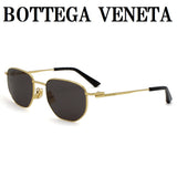 日本正規品 BOTTEGA VENETA SUNGLASSES BV1301S 001 GREY GOLD ボッテガヴェネタ サングラス ノーズパット メガネ 眼鏡 メンズ レディース グレー ゴールド