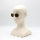 日本正規品 BOTTEGA VENETA SUNGLASSES BV1301S 001 GREY GOLD ボッテガヴェネタ サングラス ノーズパット メガネ 眼鏡 メンズ レディース グレー ゴールド