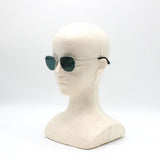 日本正規品 BOTTEGA VENETA SUNGLASSES BV1301S 004 GREEN SILVER ボッテガヴェネタ サングラス ノーズパット メガネ 眼鏡 メンズ レディース グリーン シルバー
