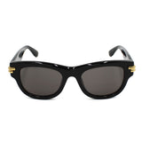 日本正規品 BOTTEGA VENETA SUNGLASSES ASIAN FIT BV1323SK 001 GREY BLACK ボッテガヴェネタ サングラス アジアンフィット UVカット 紫外線カット メンズ レディース グレー ブラック