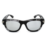 日本正規品 BOTTEGA VENETA SUNGLASSES BV1323SK 002 GREY HAVANA ボッテガヴェネタ サングラス アジアンフィット メガネ 眼鏡 メンズ レディース グレー ハバナ