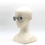 日本正規品 BOTTEGA VENETA SUNGLASSES ASIAN FIT BV1328SA 004 SILVER WHITE ボッテガヴェネタ サングラス アジアンフィット UVカット 紫外線カット メンズ レディース ミラーレンズ シルバー ホワイト