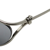 日本正規品 BOTTEGA VENETA SUNGLASSES BV1330S 002 SILVER ボッテガヴェネタ サングラス ノーズパット メガネ 眼鏡 メンズ レディース ミラーレンズ シルバー