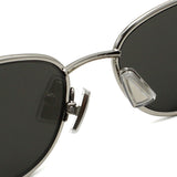 日本正規品 BOTTEGA VENETA SUNGLASSES BV1330S 002 SILVER ボッテガヴェネタ サングラス ノーズパット メガネ 眼鏡 メンズ レディース ミラーレンズ シルバー