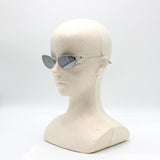 日本正規品 BOTTEGA VENETA SUNGLASSES BV1330S 002 SILVER ボッテガヴェネタ サングラス ノーズパット メガネ 眼鏡 メンズ レディース ミラーレンズ シルバー