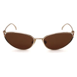 日本正規品 BOTTEGA VENETA SUNGLASSES BV1330S 003 BROWN GOLD ボッテガ ヴェネタ サングラス ノーズパット メガネ 眼鏡 メンズ レディース ブラウン ゴールド