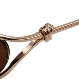 日本正規品 BOTTEGA VENETA SUNGLASSES BV1330S 003 BROWN GOLD ボッテガ ヴェネタ サングラス ノーズパット メガネ 眼鏡 メンズ レディース ブラウン ゴールド