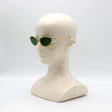 日本正規品 BOTTEGA VENETA SUNGLASSES BV1330S 004 GREEN GOLD ボッテガ ヴェネタ サングラス ノーズパット メガネ 眼鏡 メンズ レディース グリーン ゴールド