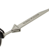 日本正規品 BOTTEGA VENETA SUNGLASSES BV1331S 001 GREY BLACK SILVER ボッテガヴェネタ サングラス ノーズパット メガネ 眼鏡 メンズ レディース グレー ブラック シルバー