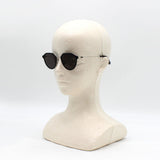 日本正規品 BOTTEGA VENETA SUNGLASSES BV1331S 001 GREY BLACK SILVER ボッテガヴェネタ サングラス ノーズパット メガネ 眼鏡 メンズ レディース グレー ブラック シルバー