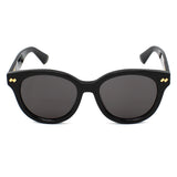 日本正規品 BOTTEGA VENETA SUNGLASSES BV1352SK 001 GRAY BLACK ボッテガ ヴェネタ サングラス アジアンフィット メガネ 眼鏡 メンズ レディース グレー ブラック