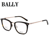 BALLY EYEWEAR GLASSES FRAME ASIAN FIT BY5037D 056 53 HAVANA PINKGOLD バリー メガネ 眼鏡 アイウェア アジアンフィット フレーム 鼻あて メンズ レディース ハバナ ピンクゴールド