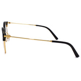 BALLY EYEWEAR GLASSES FRAME ASIAN FIT BY5038D 005 54 BLACK GOLD バリー メガネ 眼鏡 アイウェア アジアンフィット フレーム 鼻あて メンズ ブラック ゴールド