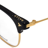 BALLY EYEWEAR GLASSES FRAME ASIAN FIT BY5038D 005 54 BLACK GOLD バリー メガネ 眼鏡 アイウェア アジアンフィット フレーム 鼻あて メンズ ブラック ゴールド