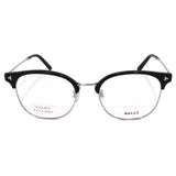BALLY EYEWEAR GLASSES FRAME ASIAN FIT BY5038D 020 54 BLACK SILVER バリー メガネ 眼鏡 アイウェア アジアンフィット フレーム 鼻あて メンズ ブラック シルバー