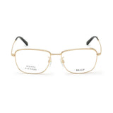 BALLY EYEGLASSES EYEWEAR BY5047H 028 54 GOLD バリー メガネ 眼鏡 フレーム アイウェア ノーズパッド 鼻あて メンズ レディース ゴールド