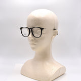 BALLY EYEWEAR GLASSES FRAME ASIAN FIT BY5048D 001 53 BLACK SILVER バリー メガネ 眼鏡 アイウェア アジアンフィット フレーム 鼻あて レディース ブラック シルバー