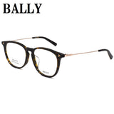 BALLY EYEWEAR GLASSES FRAME ASIAN FIT BY5048D 052 53 HAVANA GOLD バリー メガネ 眼鏡 アイウェア アジアンフィット フレーム 鼻あて レディース ハバナ ゴールド