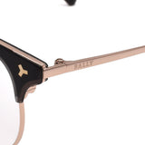 BALLY EYEWEAR GLASSES FRAME ASIAN FIT BY5049D 005 51 CHARCOAL PINKGOLD バリー メガネ 眼鏡 アイウェア アジアンフィット フレーム 鼻あて レディース チャコール ピンクゴールド