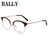 BALLY EYEWEAR GLASSES FRAME ASIAN FIT BY5049D 071 51 RED PINKGOLD バリー メガネ 眼鏡 アイウェア アジアンフィット フレーム 鼻あて レディース レッド ピンクゴールド