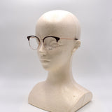 BALLY EYEWEAR GLASSES FRAME ASIAN FIT BY5049D 071 51 RED PINKGOLD バリー メガネ 眼鏡 アイウェア アジアンフィット フレーム 鼻あて レディース レッド ピンクゴールド