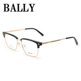 BALLY EYEGLASSES EYEWEAR BY5051-D/V 005 54 BLACK ROSEGOLD バリー メガネ 眼鏡 フレーム アイウェア ノーズパッド 鼻あて メンズ レディース ブラック ローズゴールド