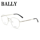 BALLY EYEGLASSES EYEWEAR BY5052D 016 53 SILVER バリー メガネ 眼鏡 フレーム アイウェア ノーズパッド 鼻あて メンズ レディース シルバー