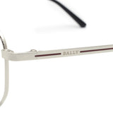 BALLY EYEGLASSES EYEWEAR BY5052D 016 53 SILVER バリー メガネ 眼鏡 フレーム アイウェア ノーズパッド 鼻あて メンズ レディース シルバー