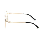 BALLY EYEGLASSES EYEWEAR BY5054D 005 52 BLACK ROSEGOLD バリー メガネ 眼鏡 フレーム アイウェア ノーズパッド 鼻あて メンズ レディース ブラック ローズゴールド