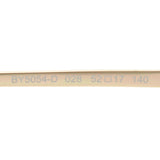 BALLY EYEGLASSES EYEWEAR BY5054D 028 52 ROSEGOLD バリー メガネ 眼鏡 フレーム アイウェア ノーズパッド 鼻あて メンズ レディース ローズゴールド