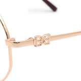 BALLY EYEGLASSES EYEWEAR BY5054D 033 52 PINKGOLD バリー メガネ 眼鏡 フレーム アイウェア ノーズパッド 鼻あて メンズ レディース ピンクゴールド