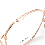 BALLY EYEGLASSES EYEWEAR BY5054D 033 52 PINKGOLD バリー メガネ 眼鏡 フレーム アイウェア ノーズパッド 鼻あて メンズ レディース ピンクゴールド