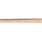 BALLY EYEGLASSES EYEWEAR BY5054D 033 52 PINKGOLD バリー メガネ 眼鏡 フレーム アイウェア ノーズパッド 鼻あて メンズ レディース ピンクゴールド
