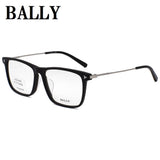 BALLY EYEWEAR GLASSES FRAME ASIAN FIT BY5057D 001 56 BLACK SILVER バリー メガネ 眼鏡 アイウェア アジアンフィット フレーム 鼻あて メンズ ブラック シルバー