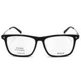 BALLY EYEWEAR GLASSES FRAME ASIAN FIT BY5057D 001 56 BLACK SILVER バリー メガネ 眼鏡 アイウェア アジアンフィット フレーム 鼻あて メンズ ブラック シルバー