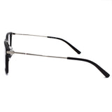 BALLY EYEWEAR GLASSES FRAME ASIAN FIT BY5057D 001 56 BLACK SILVER バリー メガネ 眼鏡 アイウェア アジアンフィット フレーム 鼻あて メンズ ブラック シルバー
