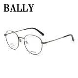 BALLY EYEGLASSES EYEWEAR BY5062D 008 52 GUNMETAL バリー メガネ 眼鏡 フレーム アイウェア ノーズパッド 鼻あて メンズ レディース ガンメタル