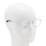 BALLY EYEGLASSES EYEWEAR BY5062D 016 52 SILVER バリー メガネ 眼鏡 フレーム アイウェア ノーズパッド 鼻あて メンズ レディース シルバー
