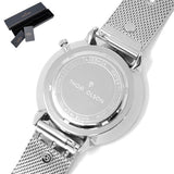 THOM OLSON QUARTZ ANALOG WATCH CBTO001 BLACK SILVER トムオルソン アナログ 腕時計 クォーツ 電池式 ウォッチ ブレスレット チャーム メンズ レディース ブラック シルバー