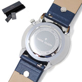 THOM OLSON QUARTZ ANALOG WATCH CBTO007 SILVER NAVY トムオルソン アナログ 腕時計 クォーツ 電池式 ウォッチ ブレスレット チャーム レザー レディース シルバー ネイビー