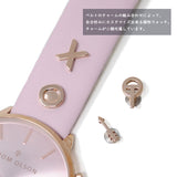 THOM OLSON QUARTZ ANALOG WATCH CBTO013 PINK トムオルソン アナログ 腕時計 クォーツ 電池式 ウォッチ ブレスレット チャーム レザー レディース ピンク