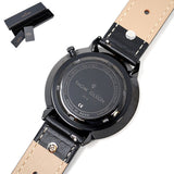 THOM OLSON QUARTZ ANALOG WATCH CBTO015 BLACK トムオルソン アナログ 腕時計 クォーツ 電池式 ウォッチ ブレスレット チャーム レザー メンズ レディース ブラック