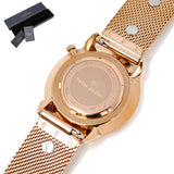 THOM OLSON QUARTZ ANALOG WATCH CBTO017 CHAMPAGNE GOLD PINKGOLD トムオルソン アナログ 腕時計 クォーツ 電池式 ウォッチ ブレスレット チャーム レディース シャンパンピンク ピンクゴールド