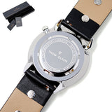 THOM OLSON QUARTZ ANALOG WATCH CBTO018 SILVER BLACK トムオルソン アナログ 腕時計 クォーツ 電池式 ウォッチ ブレスレット チャーム レザー レディース シルバー ブラック