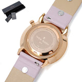 THOM OLSON QUARTZ ANALOG WATCH CBTO020 CHAMPAGNE GOLD PURPLE トムオルソン アナログ 腕時計 クォーツ 電池式 ウォッチ ブレスレット チャーム レザー レディース シャンパンゴールド パープル