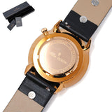 THOM OLSON QUARTZ ANALOG WATCH CBTO021 BLACK トムオルソン アナログ 腕時計 クォーツ 電池式 ウォッチ ブレスレット チャーム レザー レディース ブラック