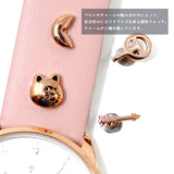 THOM OLSON QUARTZ ANALOG WATCH CBTO023 CHAMPAGNE GOLD PINK トムオルソン アナログ 腕時計 クォーツ 電池式 ウォッチ ブレスレット チャーム レザー レディース シャンパンゴールド ピンク